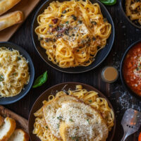 Feature Italian Theme Dinner Buffet- Live Entertainment Lodge